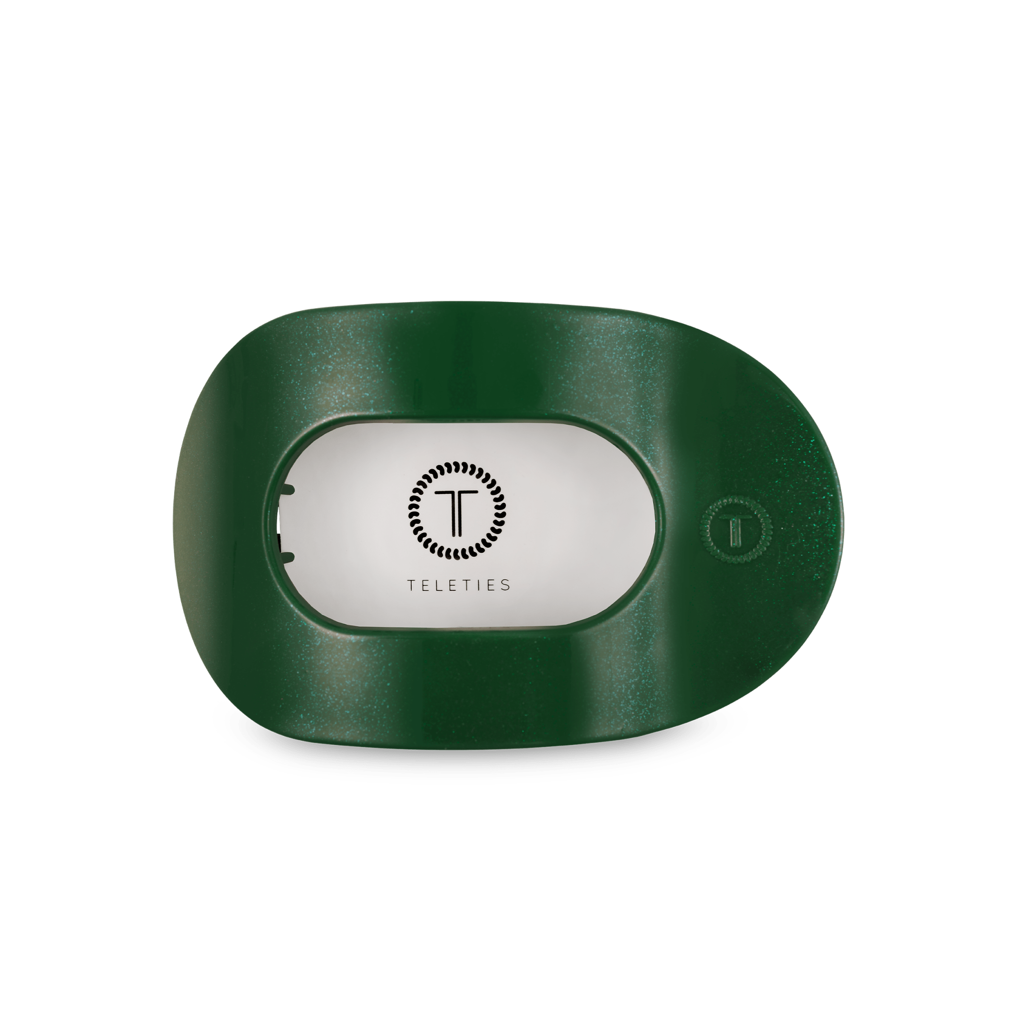 [Teleties] Round Flat Hair Clip | Medium | Mistletoe - The Pink Pineapple 850