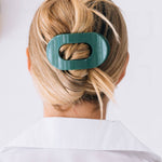 [Teleties] Round Flat Hair Clip | Medium | Mistletoe - The Pink Pineapple 850