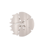[Teleties] Sand Dollar Flat Hair Clip in Large - The Pink Pineapple 850