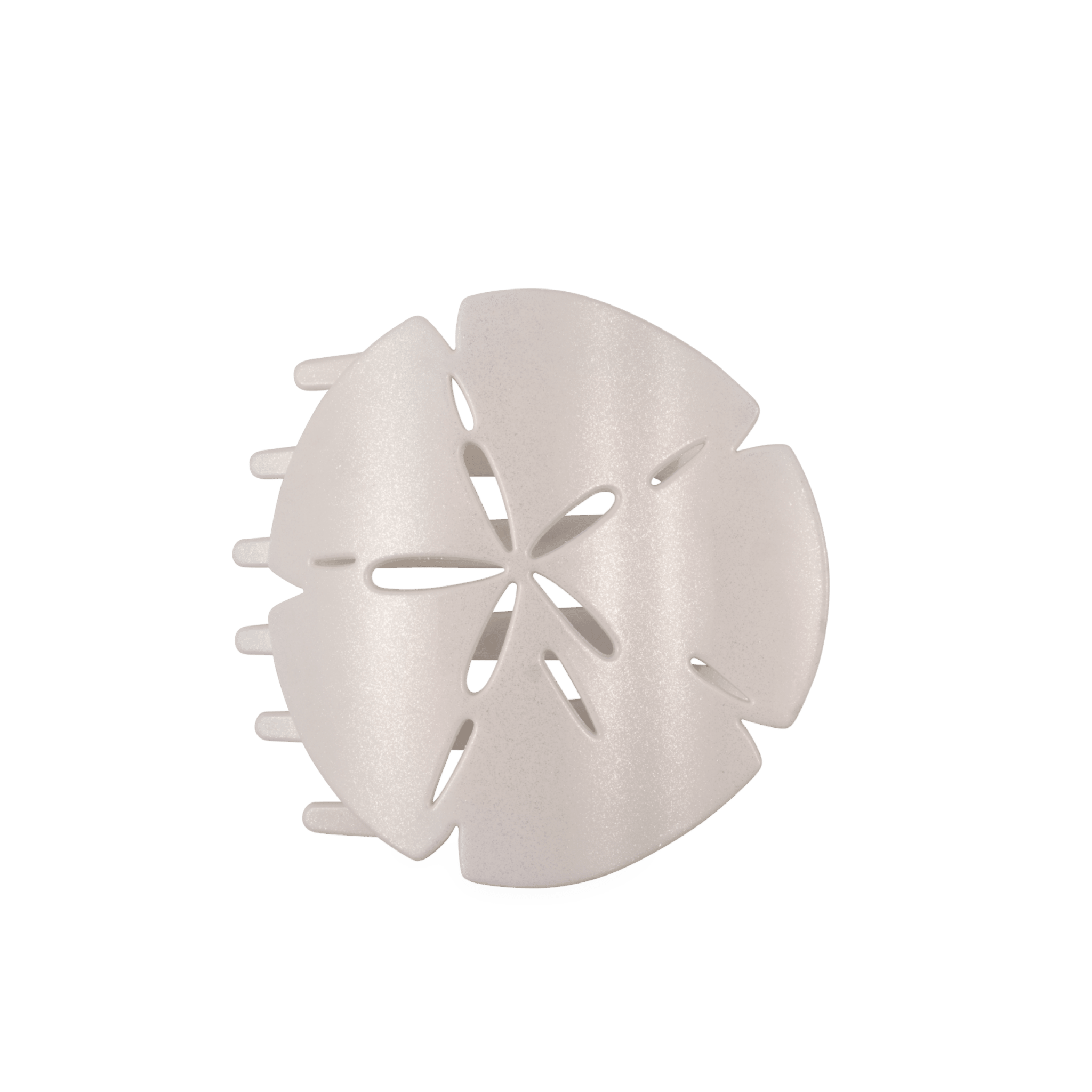 [Teleties] Sand Dollar Flat Hair Clip in Large - The Pink Pineapple 850