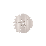 [Teleties] Sand Dollar Flat Hair Clip in Medium - The Pink Pineapple 850