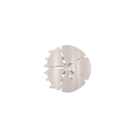 [Teleties] Sand Dollar Flat Hair Clip in Small - The Pink Pineapple 850