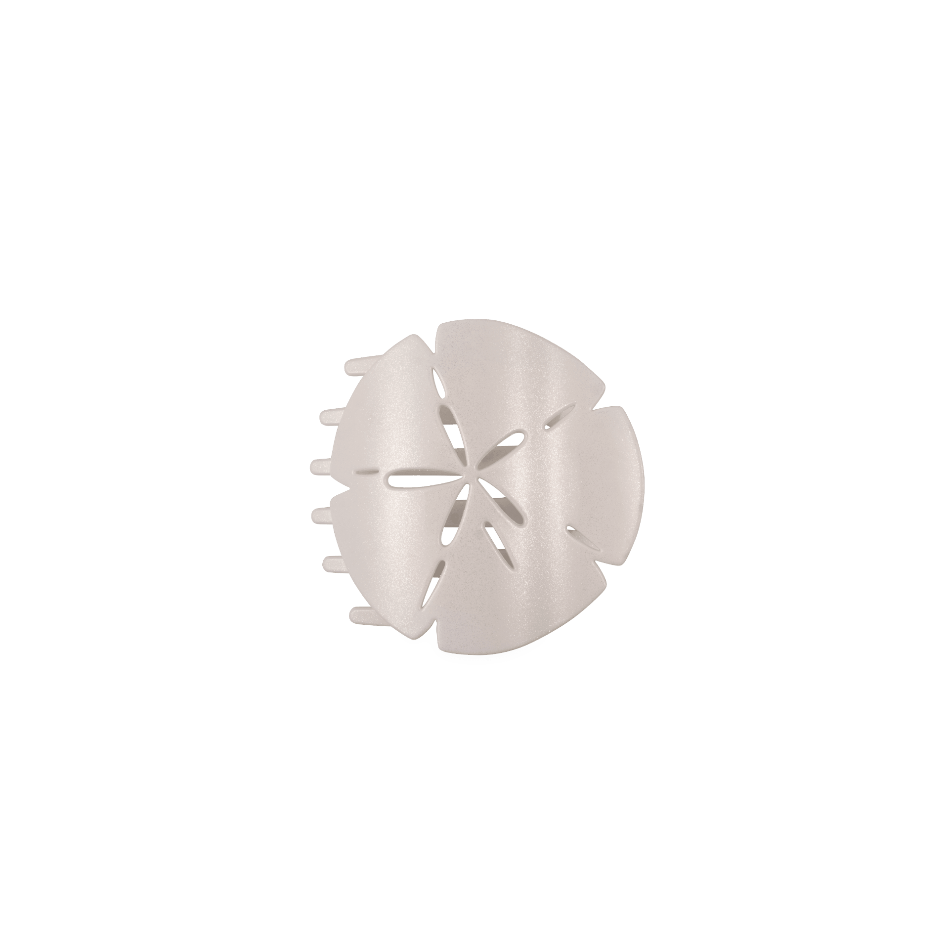 [Teleties] Sand Dollar Flat Hair Clip in Small - The Pink Pineapple 850