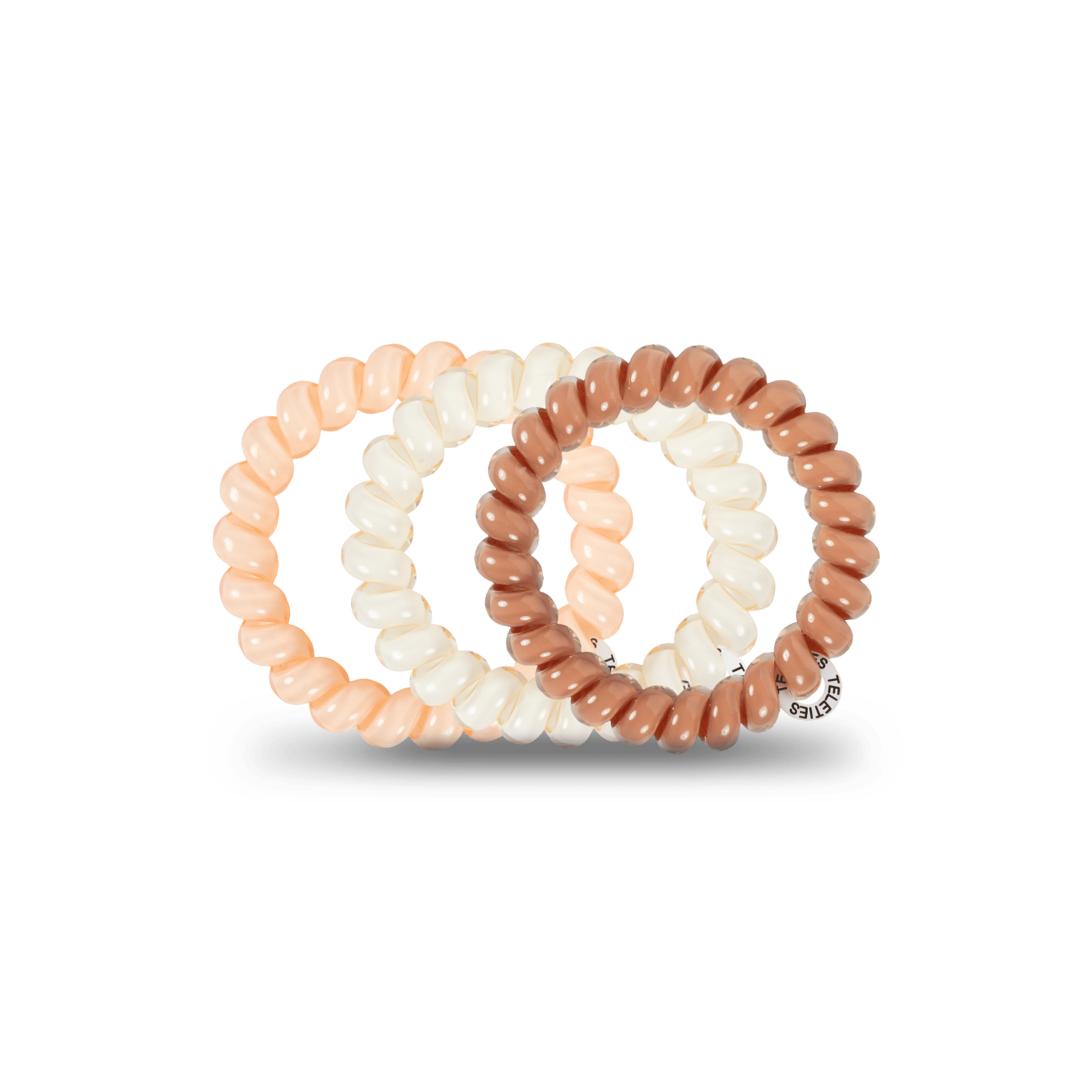 [TELETIES] Spiral Hair Coils – Large For the Love of Nudes - The Pink Pineapple 850