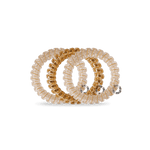 [TELETIES] Spiral Hair Coils – Large Luxury Living - The Pink Pineapple 850