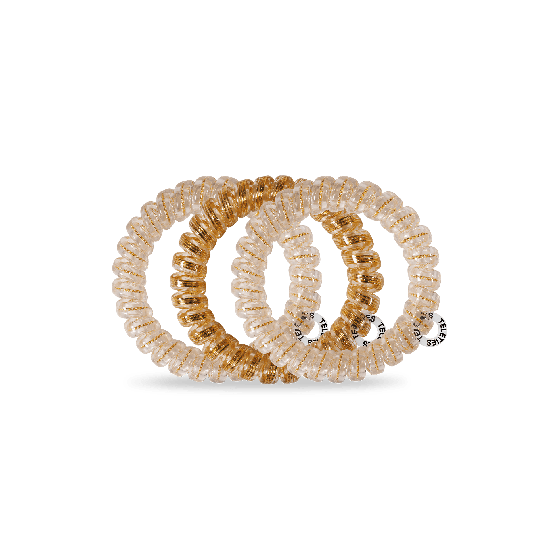 [TELETIES] Spiral Hair Coils – Large Luxury Living - The Pink Pineapple 850