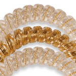 [TELETIES] Spiral Hair Coils – Large Luxury Living - The Pink Pineapple 850