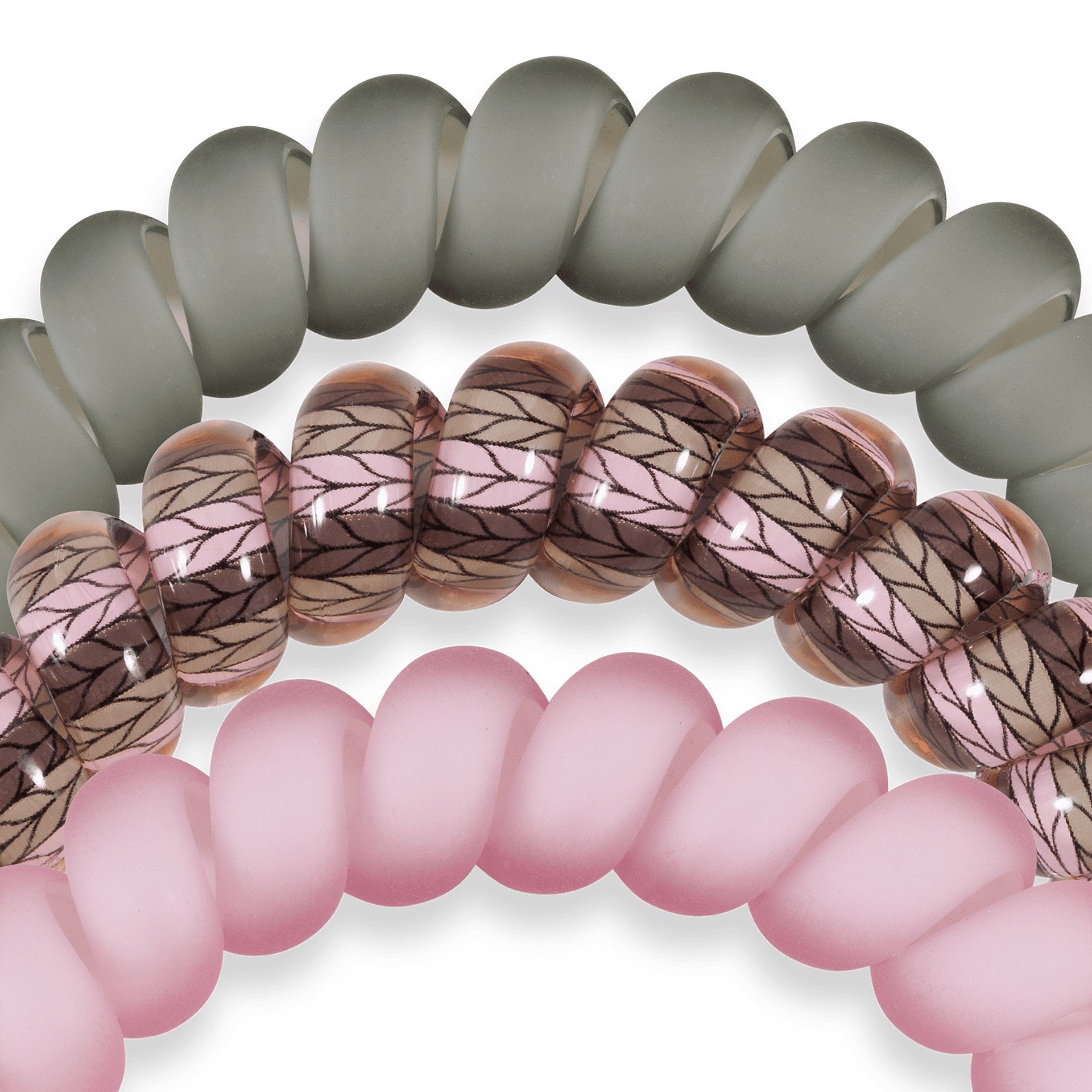 [TELETIES] Spiral Hair Coils – Large Sage It Ain’t So - The Pink Pineapple 850