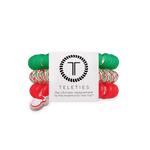 [Teleties] Spiral Hair Coils | Large | Santa Baby Hair Ties - The Pink Pineapple 850