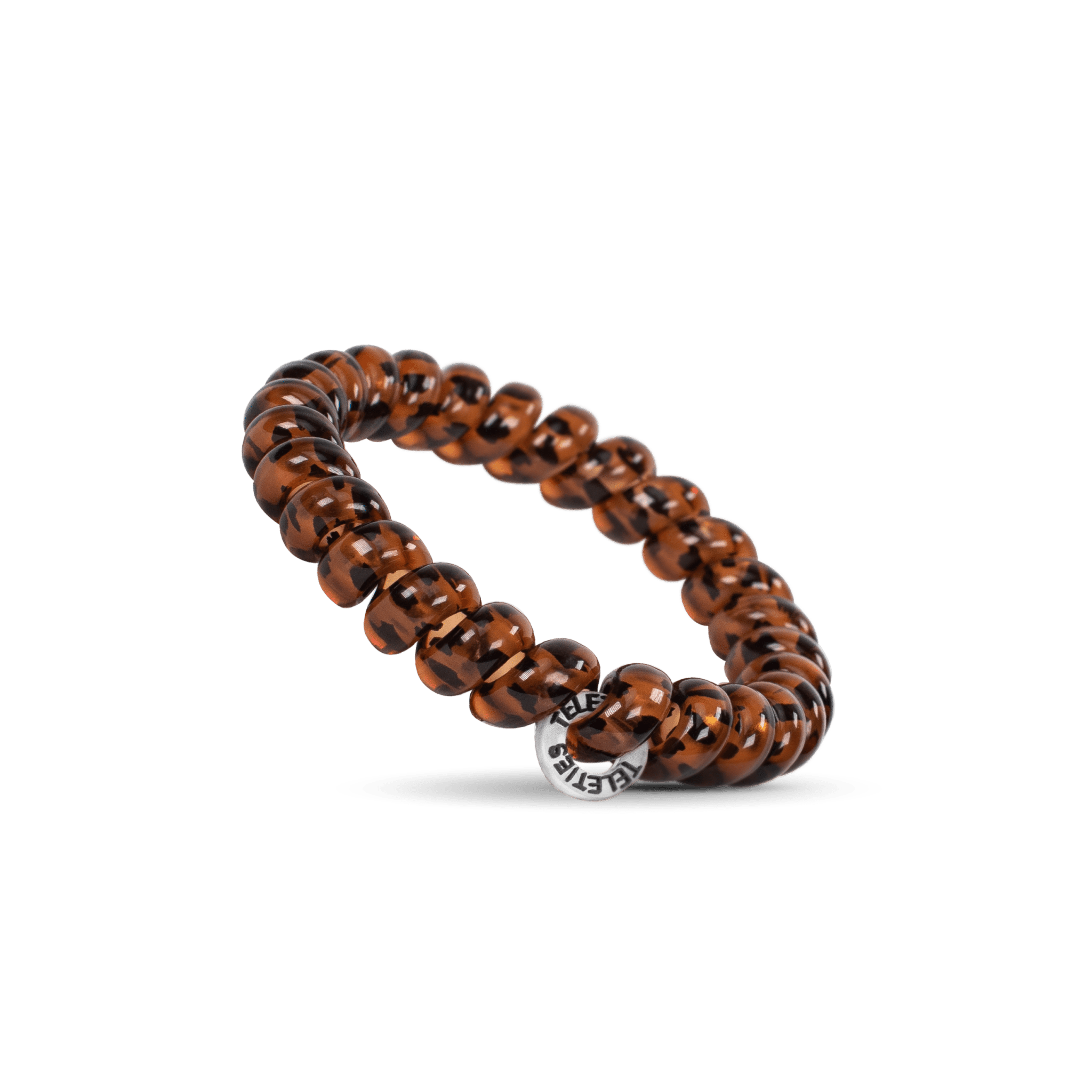 [TELETIES] Spiral Hair Coils – Large Tortoise - The Pink Pineapple 850