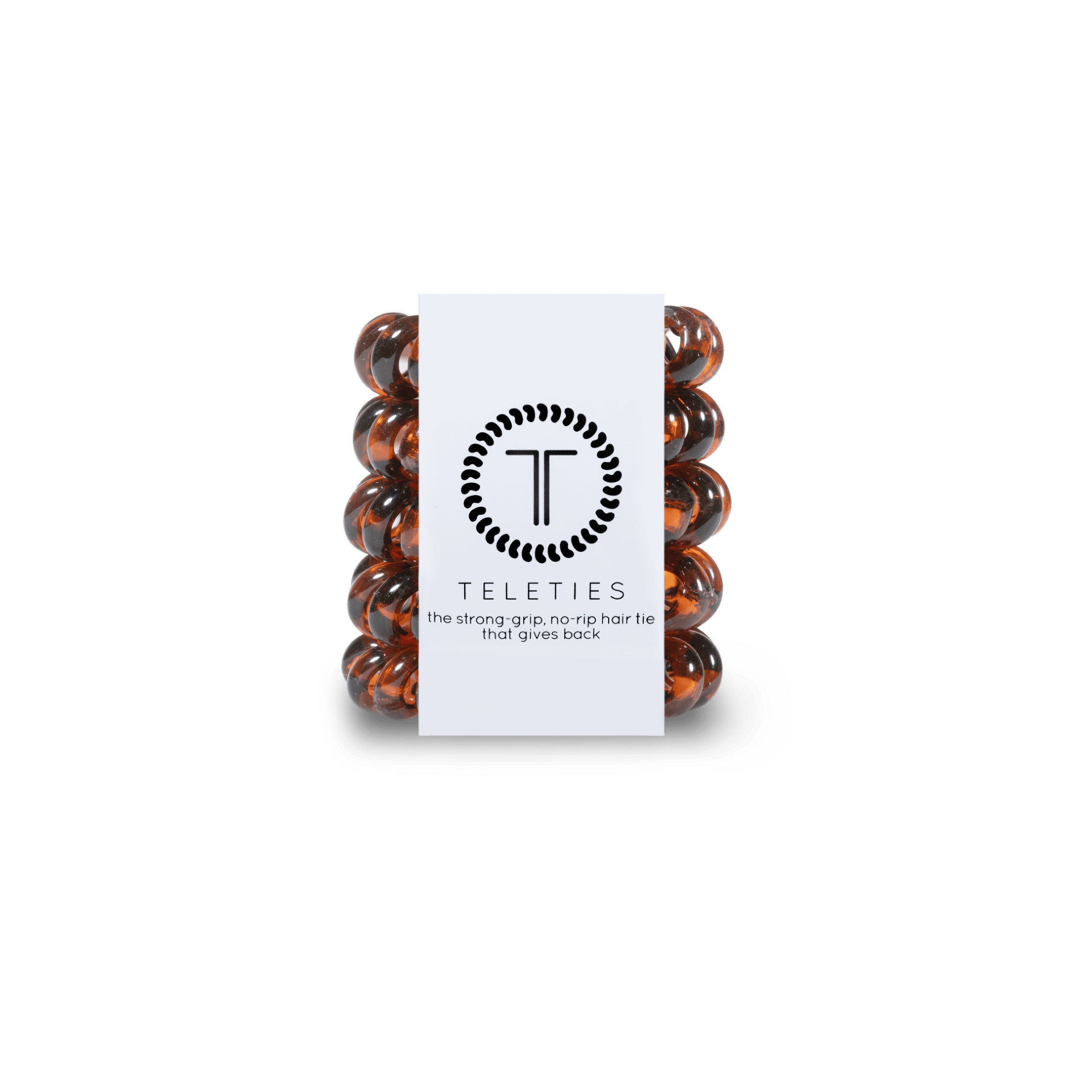 [Teleties] Spiral Hair Coils Tiny - Tortoise - The Pink Pineapple 850