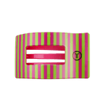 [TELETIES] Summer Crush Large Flat Rectangle Hair Clip - The Pink Pineapple 850