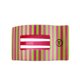 [TELETIES] Summer Crush Large Flat Rectangle Hair Clip - The Pink Pineapple 850