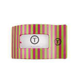 [TELETIES] Summer Crush Large Flat Rectangle Hair Clip - The Pink Pineapple 850