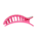 [TELETIES] Summer Crush Large Flat Round Hair Clip - The Pink Pineapple 850