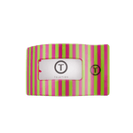 [TELETIES] Summer Crush Medium Flat Rectangle Hair Clip - The Pink Pineapple 850