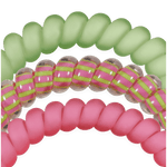 [Teleties] Summer Crush Small Hair Ties - The Pink Pineapple 850