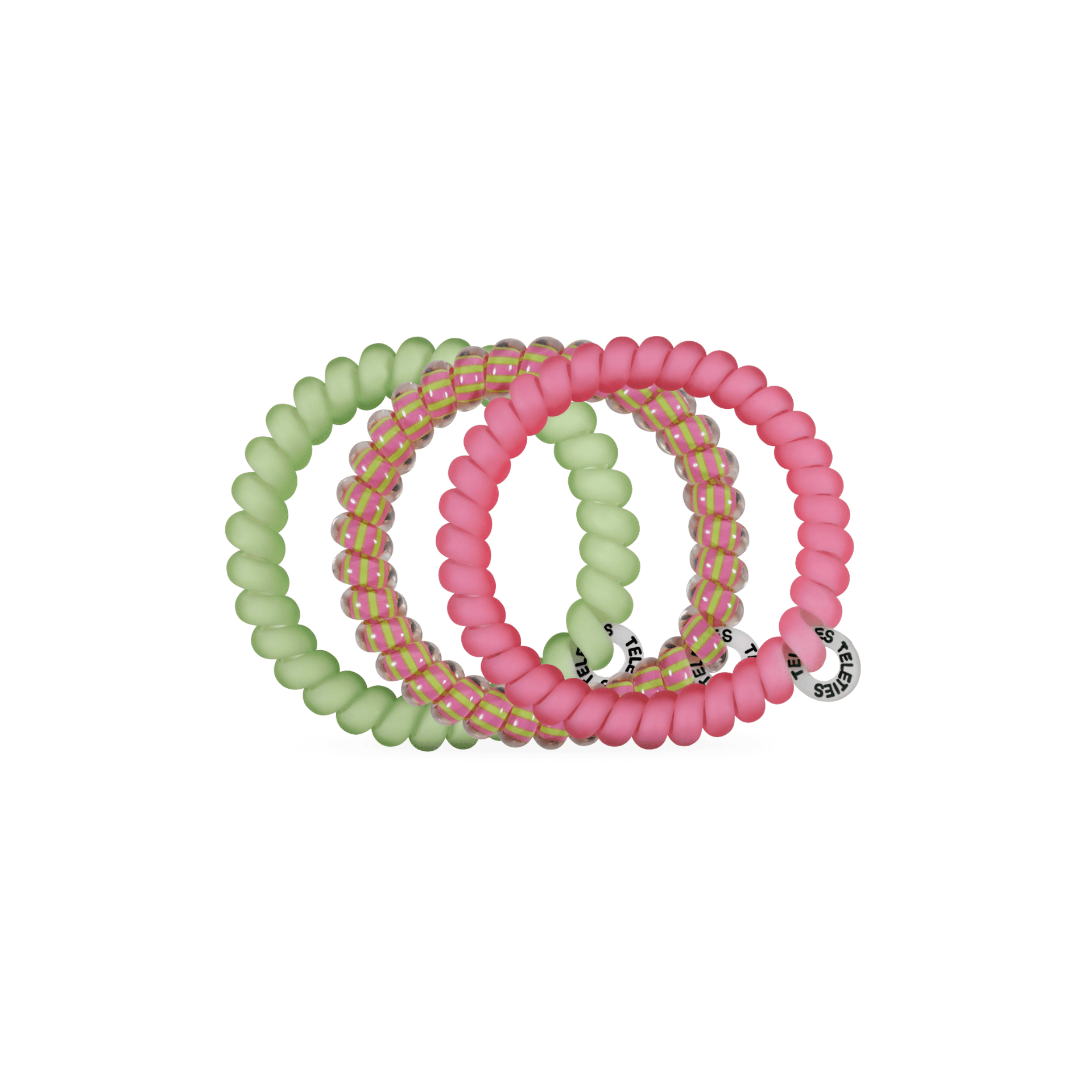 [Teleties] Summer Crush Small Hair Ties - The Pink Pineapple 850