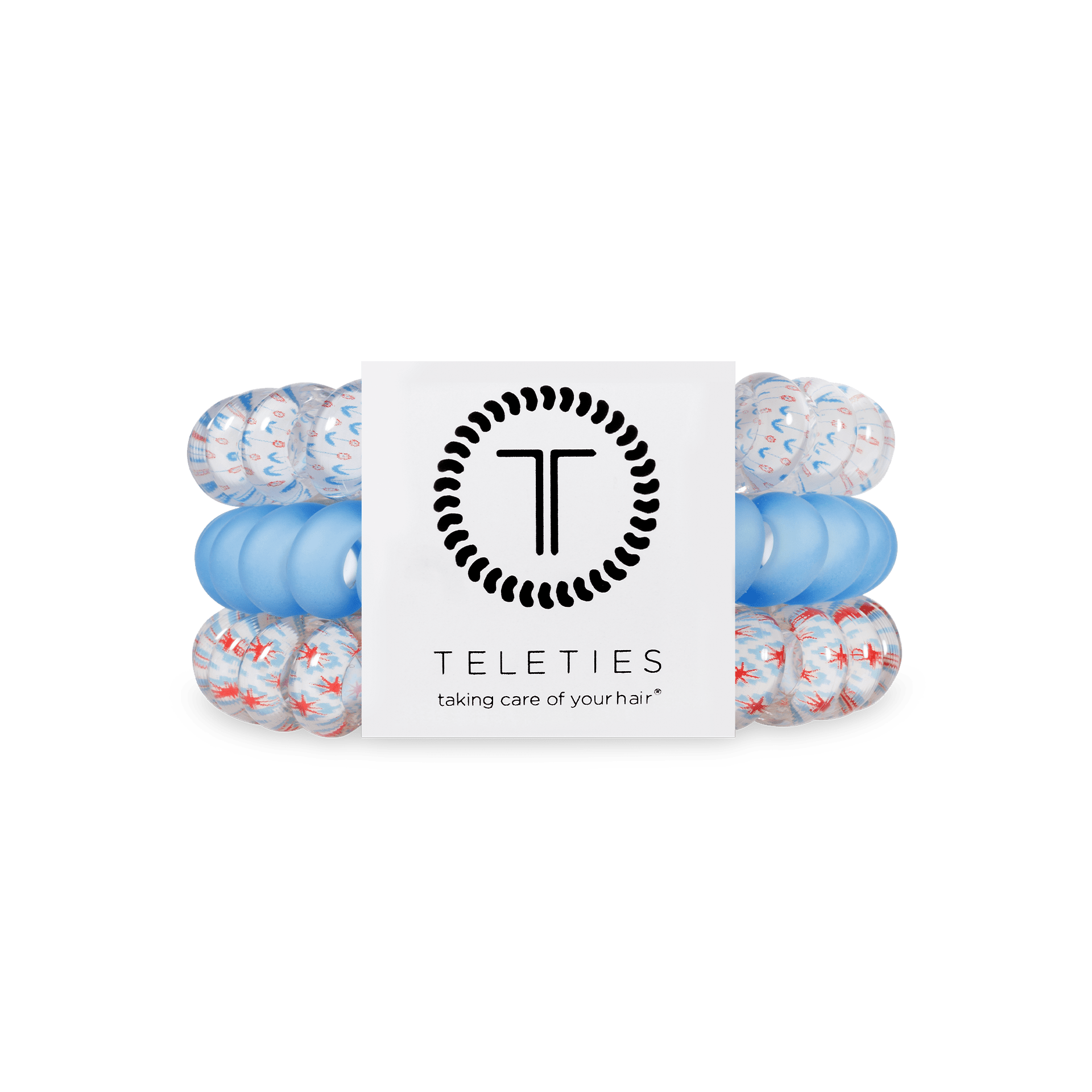 [Teleties] Sweet Liberty Large Hair Ties - The Pink Pineapple 850