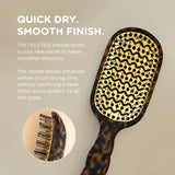 [Teleties] Vented Hair Brush in Tortoise - The Pink Pineapple 850