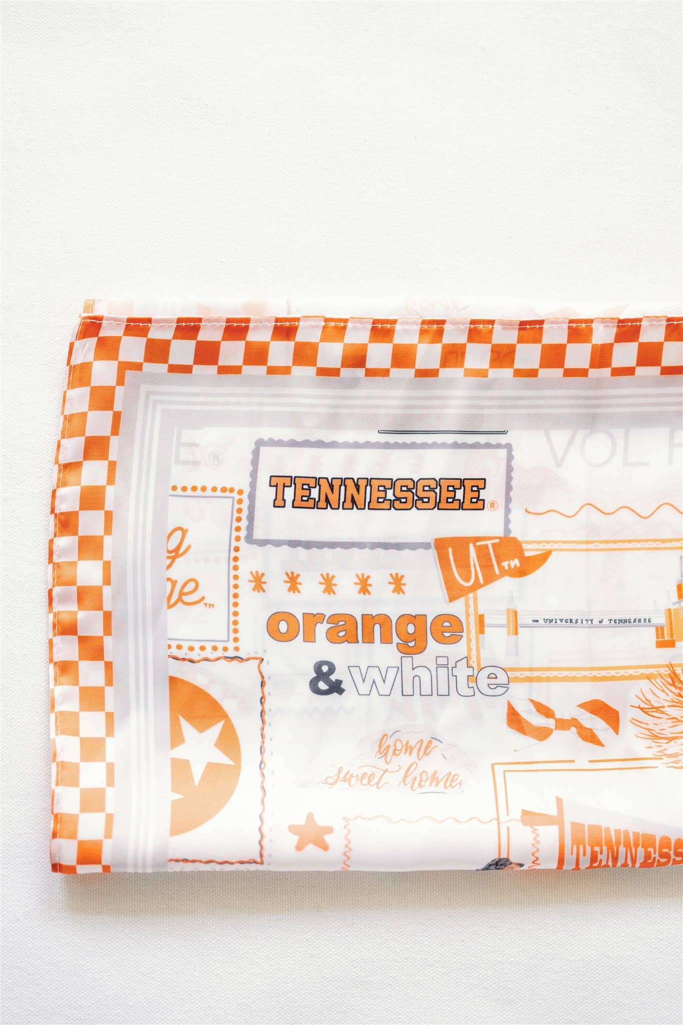 Tennessee Pride Square Silk Scarf - The Pink Pineapple 850