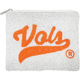 Tennessee Vols Beaded Pouch - The Pink Pineapple 850
