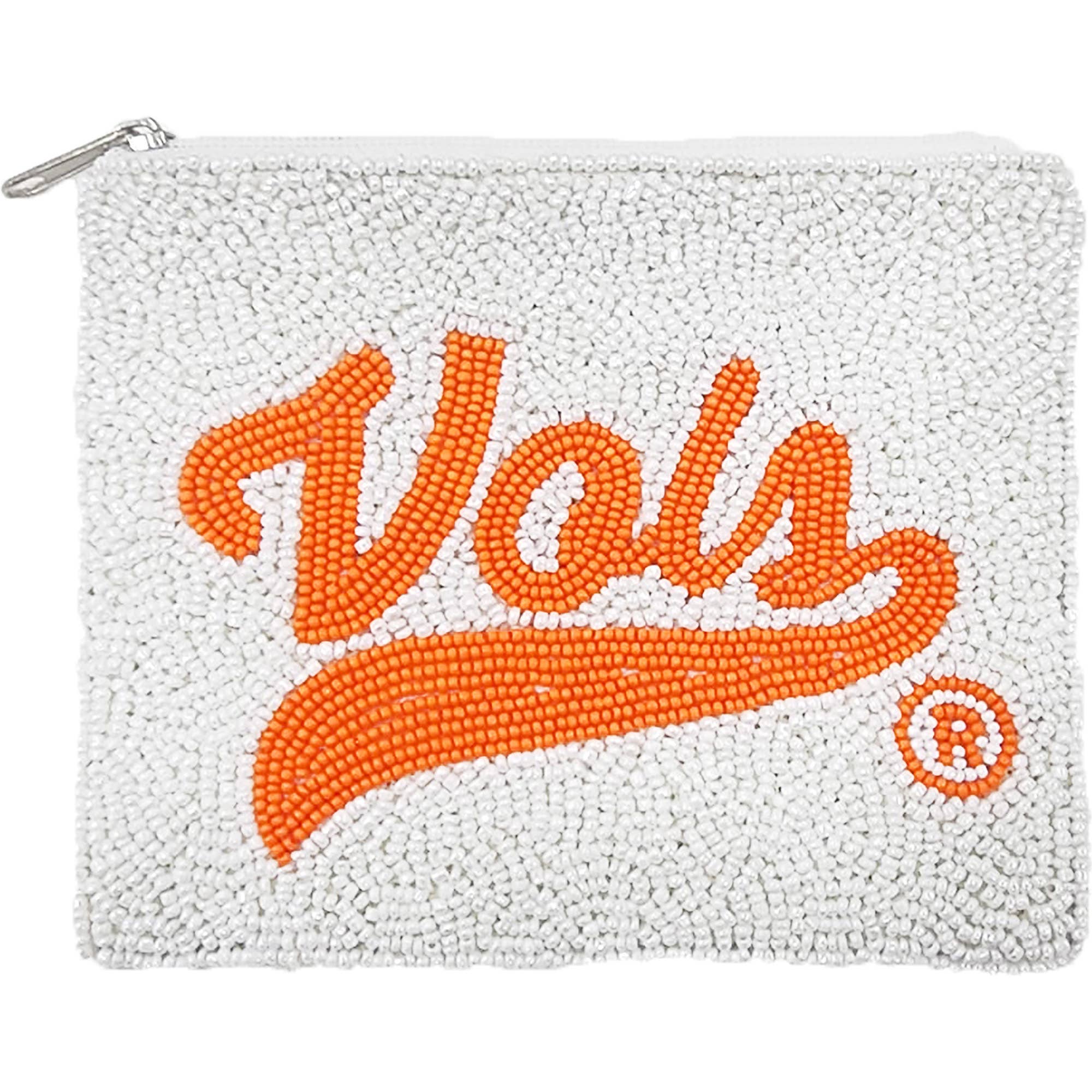 Tennessee Vols Beaded Pouch - The Pink Pineapple 850