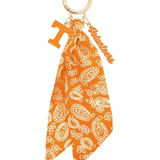 Tennessee Vols Logo Bandana Bag Charm - The Pink Pineapple 850