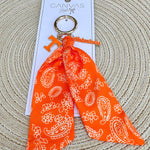 Tennessee Vols Logo Bandana Bag Charm - The Pink Pineapple 850