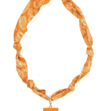 Tennessee Vols Logo Bandana Scarf Necklace - The Pink Pineapple 850