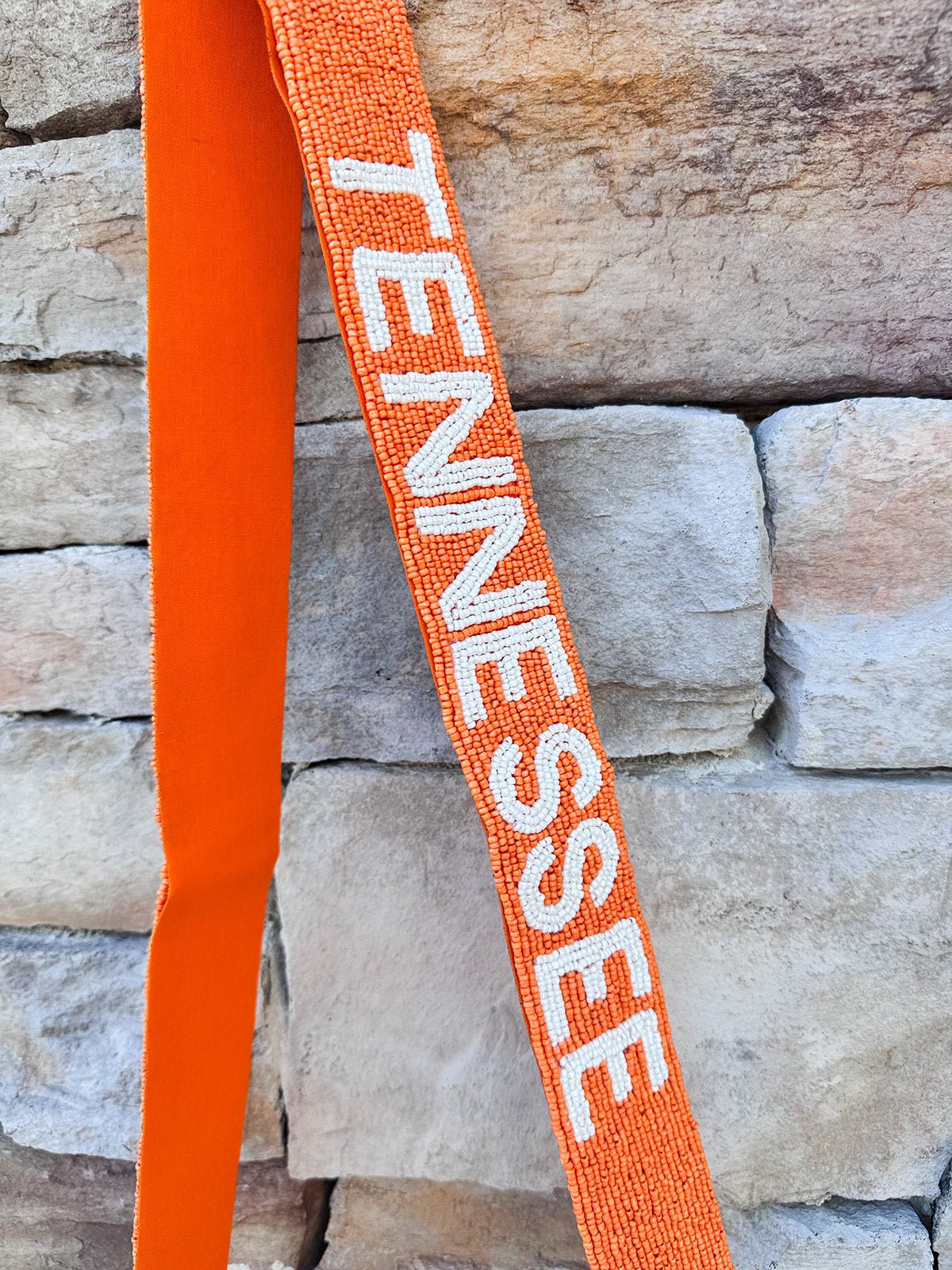 Tennessee Volunteers Beaded Bag Strap - The Pink Pineapple 850