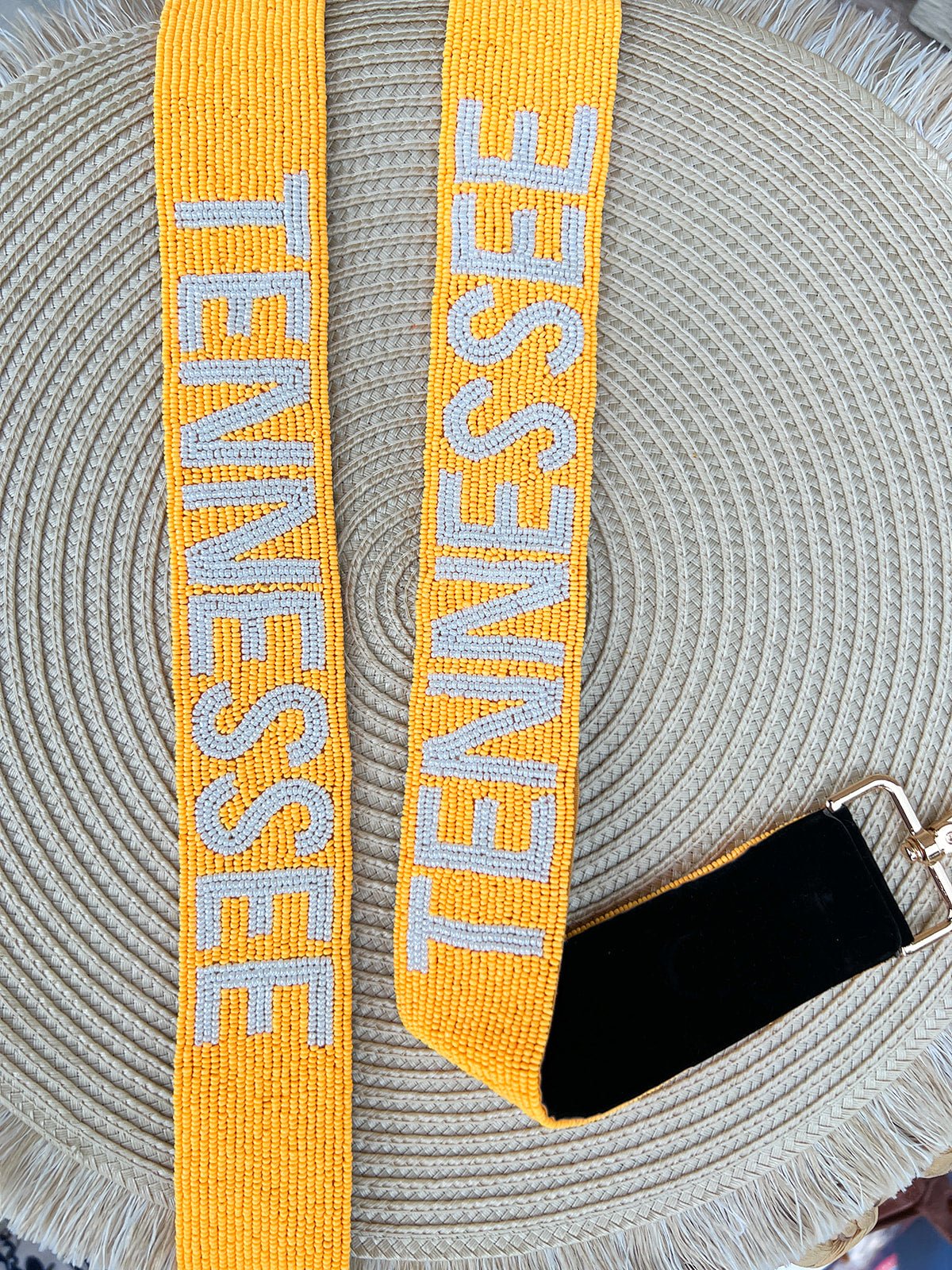 Tennessee Volunteers Beaded Bag Strap - The Pink Pineapple 850