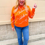 Tennessee Volunteers® Script Sweater - The Pink Pineapple 850