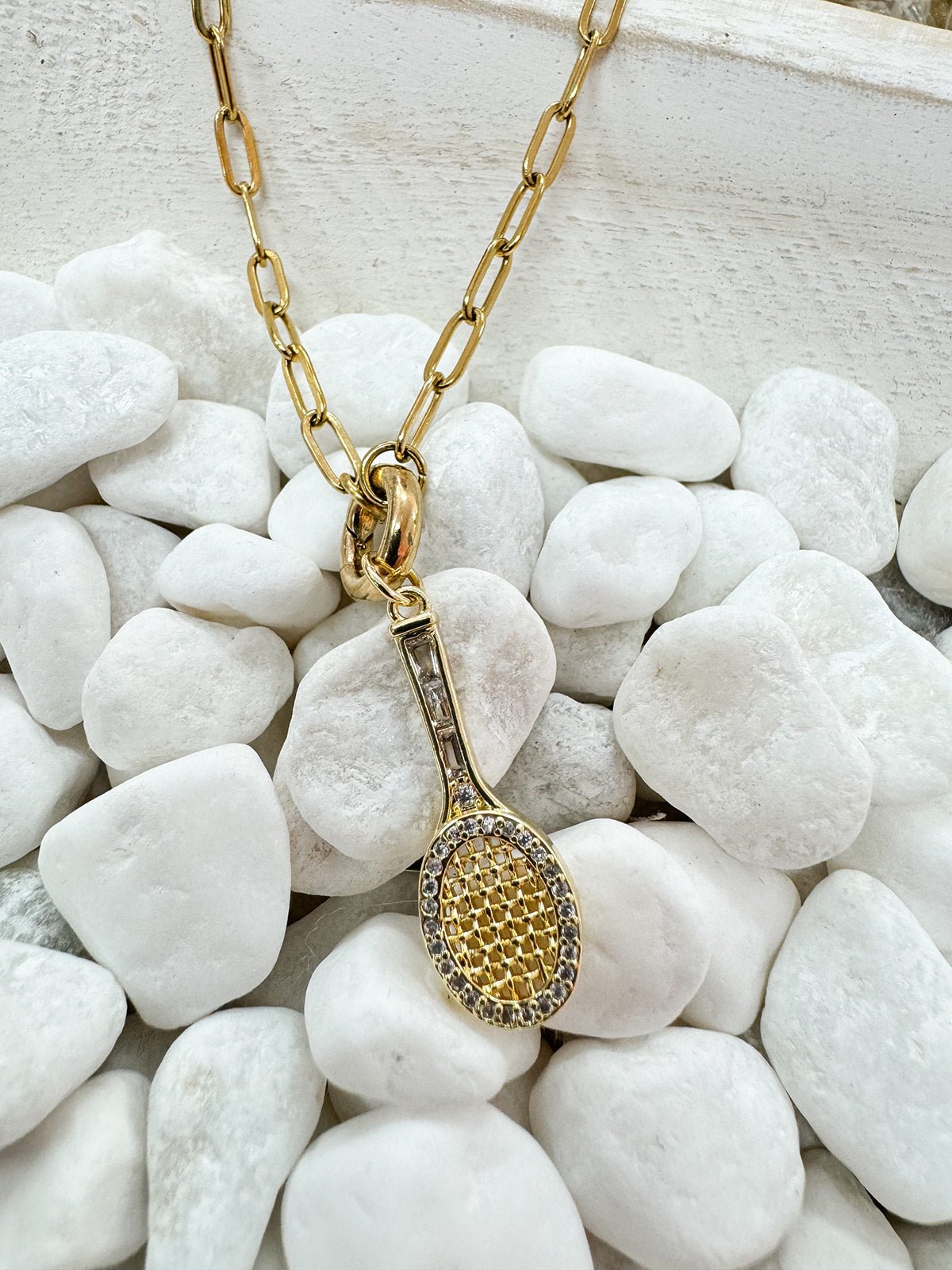 Tennis Charm - The Pink Pineapple 850