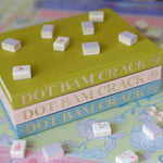 The Blank Book - Dot Bam Crack in Lemon Grass - The Pink Pineapple 850
