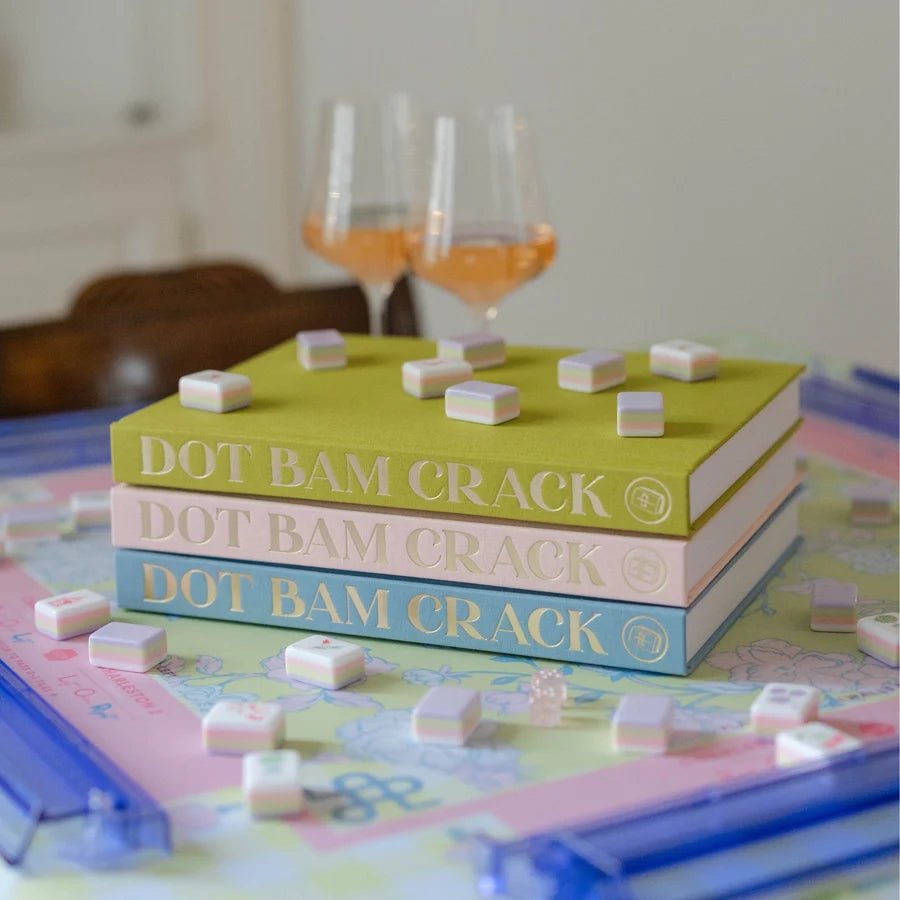 The Blank Book - Dot Bam Crack in Steel Blue - The Pink Pineapple 850