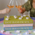 The Blank Book - Dot Bam Crack in Steel Blue - The Pink Pineapple 850