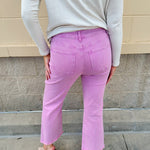 The Blush Ember Bootcut Pants in Mauve - The Pink Pineapple 850
