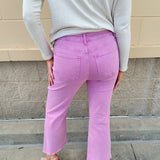 The Blush Ember Bootcut Pants in Mauve - The Pink Pineapple 850