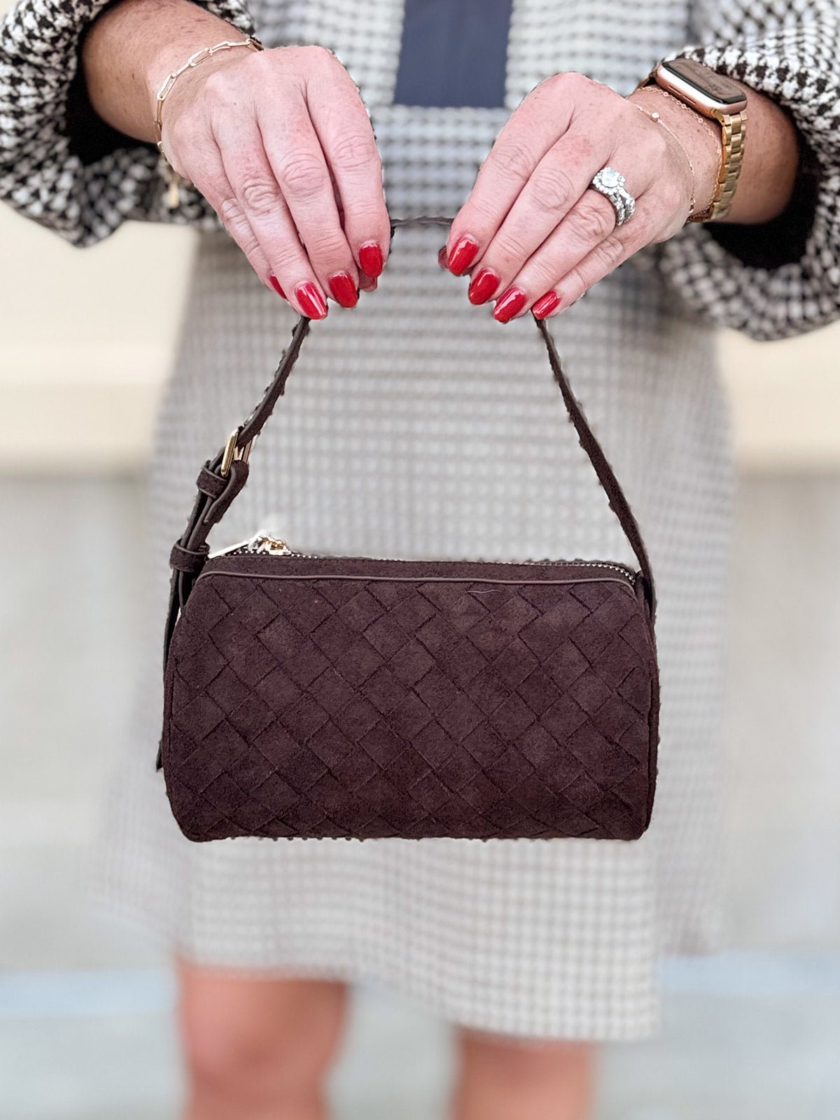 The Cocoa Lane Shoulder Bag - The Pink Pineapple 850