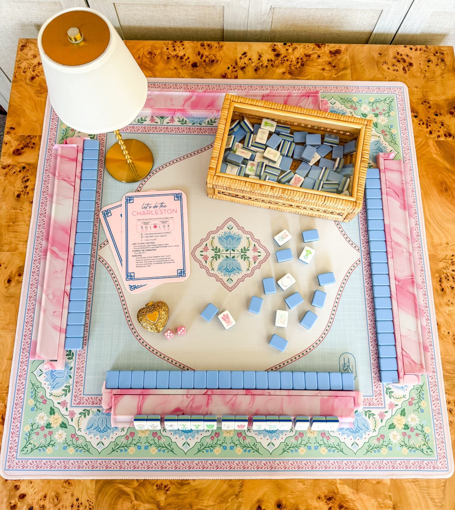 The Darling Heart Dice Catchall - The Pink Pineapple 850