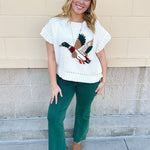 The Emerald Hour Bootcut Pants - The Pink Pineapple 850