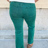 The Emerald Hour Bootcut Pants - The Pink Pineapple 850