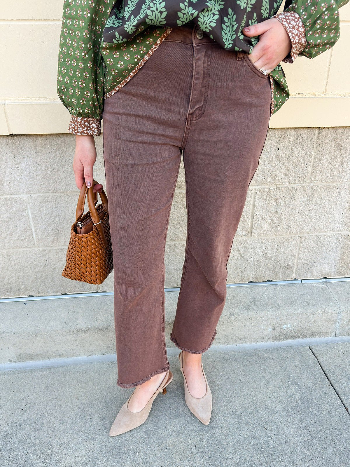 The Espresso Ember Bootcut Pants - The Pink Pineapple 850