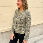 The Golden Wild Denim Jacket - The Pink Pineapple 850