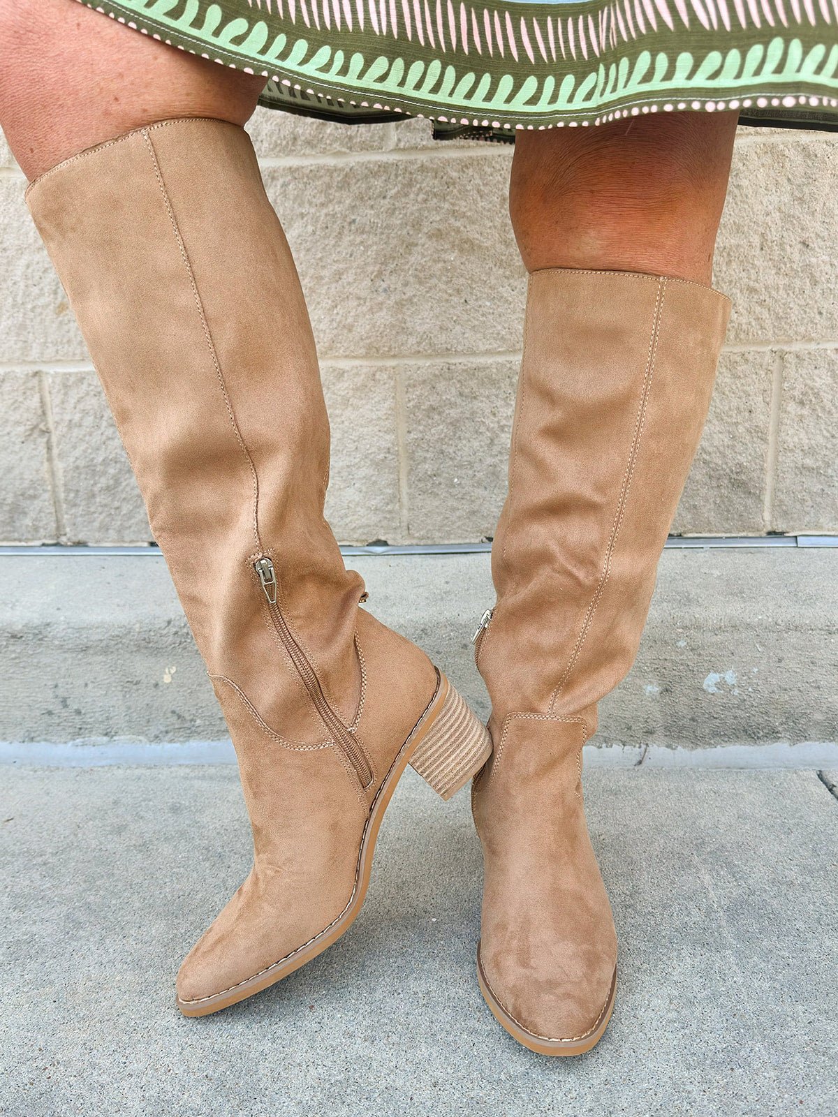 The Harvest Suede Boot - The Pink Pineapple 850