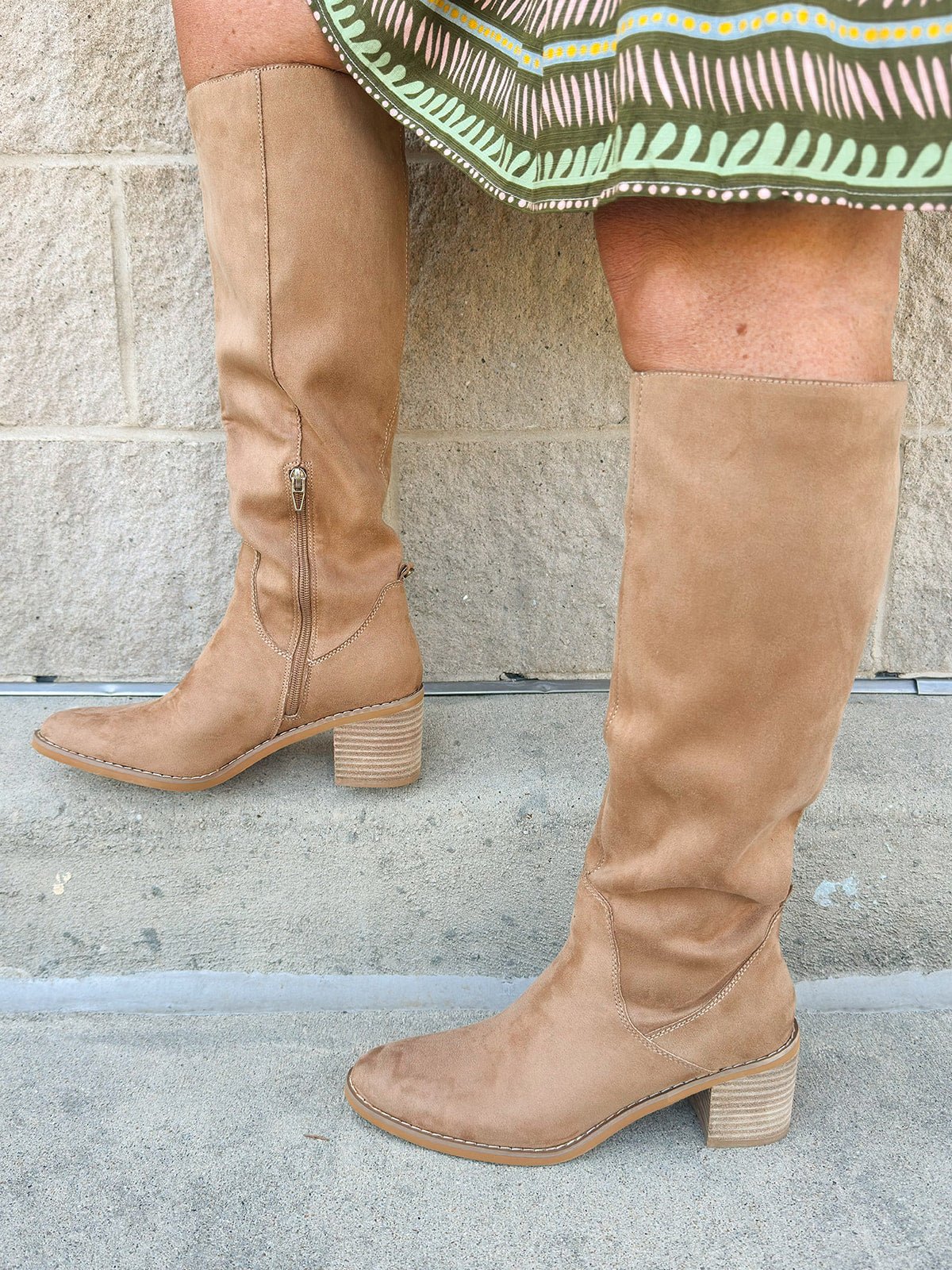 The Harvest Suede Boot - The Pink Pineapple 850