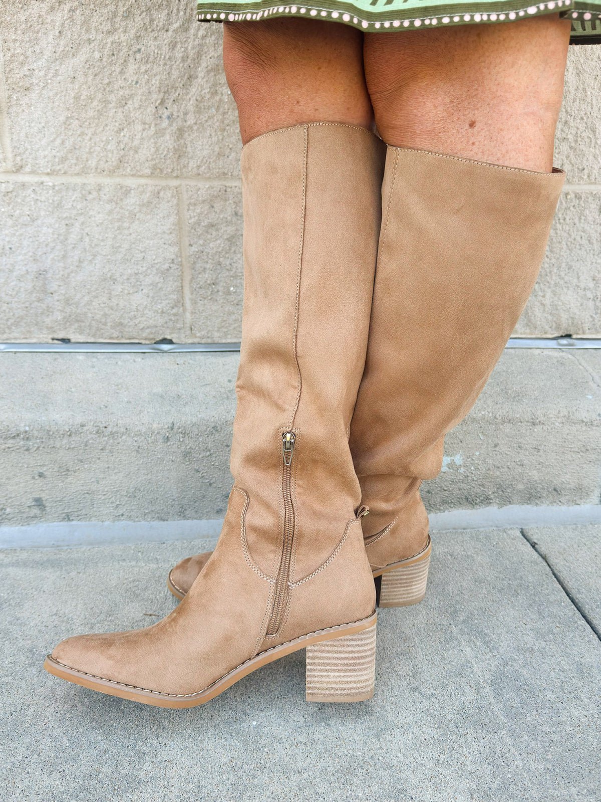 The Harvest Suede Boot - The Pink Pineapple 850