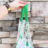 The Holiday House Compact Carry Tote - The Pink Pineapple 850