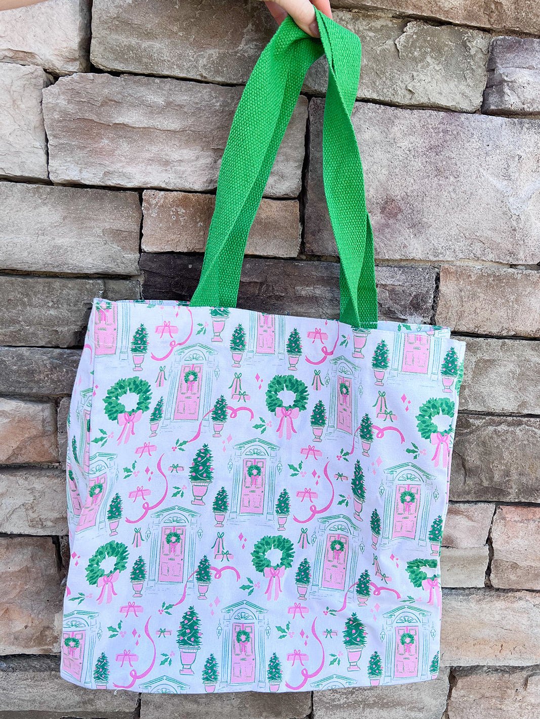 The Holiday House Everyday Tote - The Pink Pineapple 850